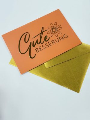 Grußkarten neutral-Gute Besserung